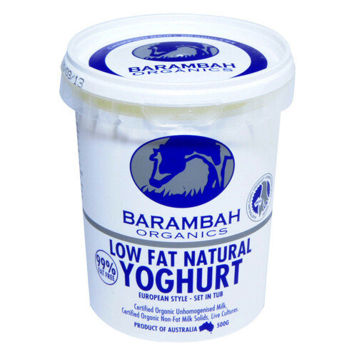 Barambah organics All Natural Yoghurt 1kg