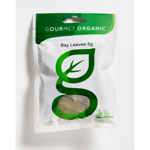 Gourmet Organic Herbs Bay Leaves 5g by Gourmet Organics