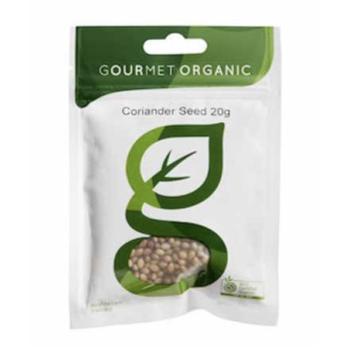 Coriander Seeds 20g by Gourmet Organic