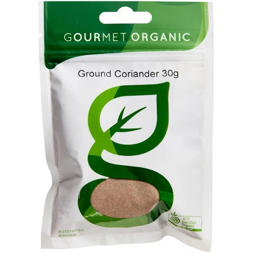 Ground Coriander 30g by Gourmet Organic