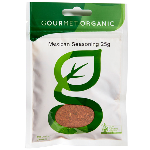 Gourmet Organic Mexican Seasoning 25g by Gourmet Organic