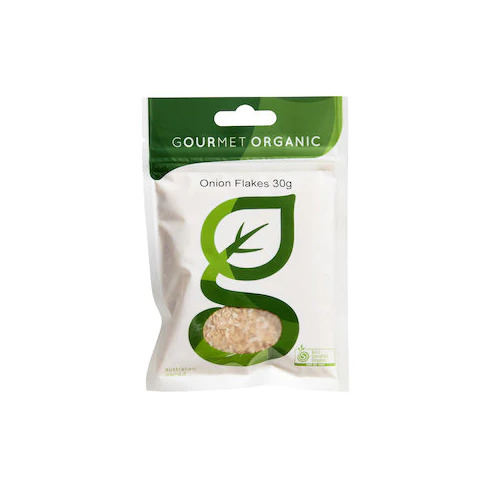 Gourmet Organic Onion Flakes 30g by Gourmet Organic
