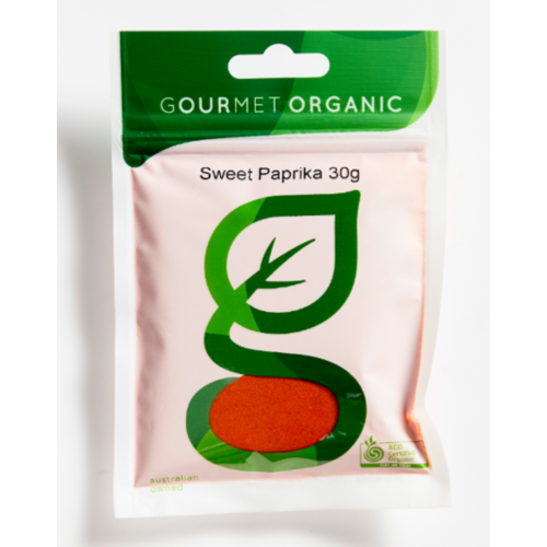 Gourmet Organic Herbs Paprika Sweet 30g by Gourmet Organics