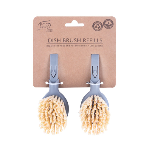 Dish Brush Refills 2 pack