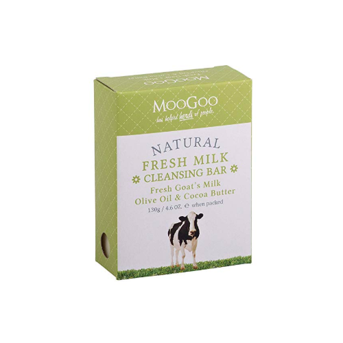 Fresh Goat's Milk Soap for Sensitive Skin 130g by MooGoo Skin Care