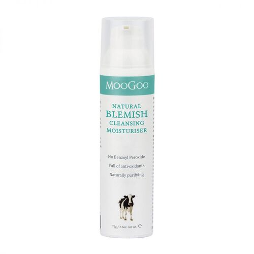 Blemish Cleansing Moisturiser 75g by MooGoo Skin Care