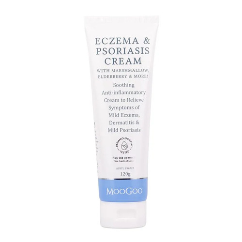 Eczema & Psoriasis Cream Marshmallow & Elderberry120g by MooGoo Skin Care