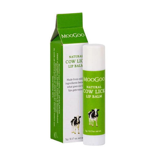 Cow Lick Lip Balm 5g by MooGoo Skin Care