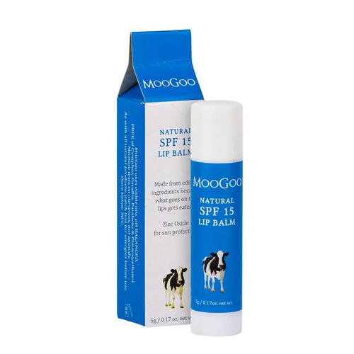 Natural SPF 15 Lip Balm 5g by MooGoo Skin Care
