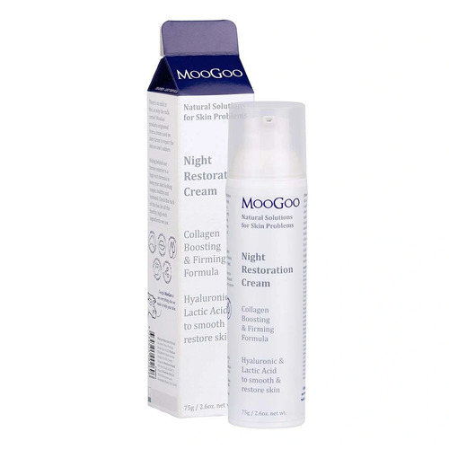 Night Restoration Cream 75g by MooGoo Skin Care