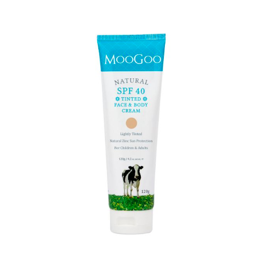 Tinted Face & Body Cream SPF40 50g by MooGoo Skin Care