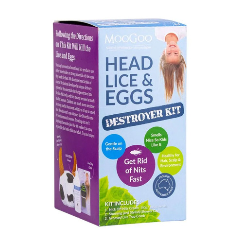 Head Lice & Eggs Destroyer Kit by MooGoo Skin Care