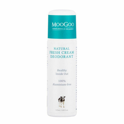 Natural Fresh Cream deodorant 115ml by MooGoo Skin Care