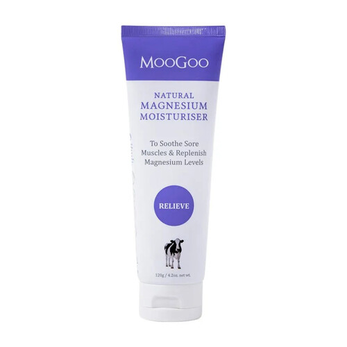 Natural Magnesium Moisturiser 120g by MooGoo Skin Care