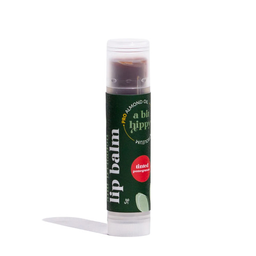 Tinted Pomegranate Lip Balm 5g by A Bit Hippy 
