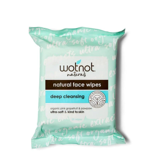 Wot Not Deep Cleansing Facial Wipes by WOTNOT
