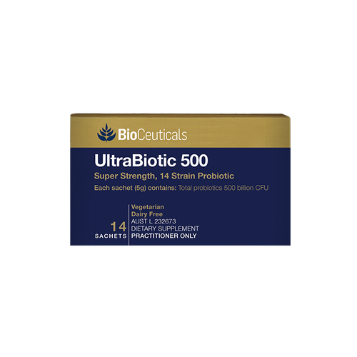 UltraBiotic 500 Sachets 14 Prescription only 