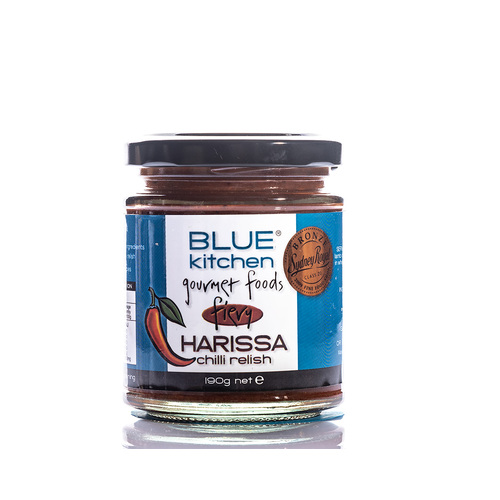 Harissa Chilli Relish 190g by Blue Kitchen 