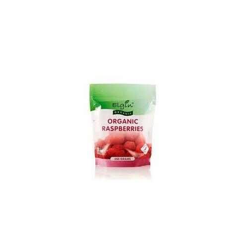 Raspberries Organic Frozen 350gm by Elgin