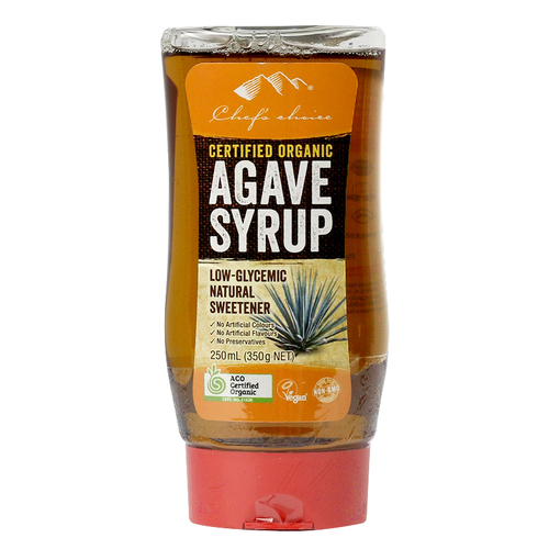 Certified Organic Agave Syrup 250mL by Chef's Choice