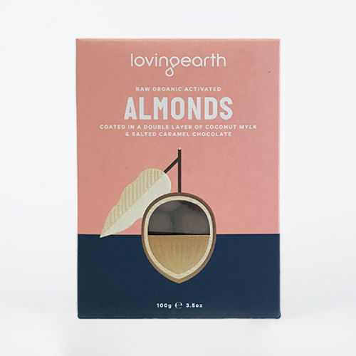 Activated Almonds in Coconut Mylk & Salted Caramel Chocolate 100g