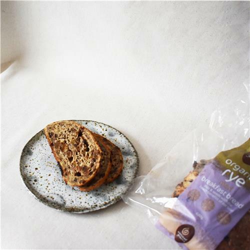 Organic Rye Breakfast Bread 680g