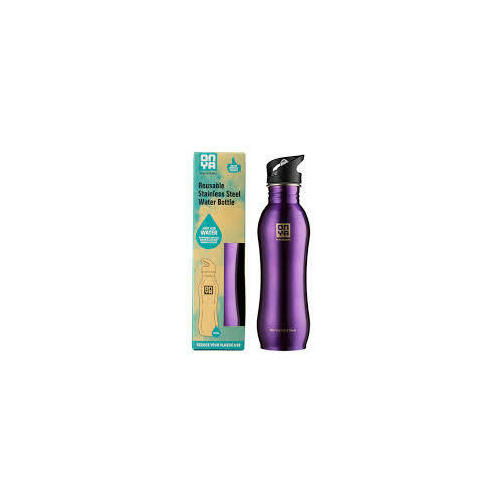 Stainless Steel Water Bottle 1 litre Purple