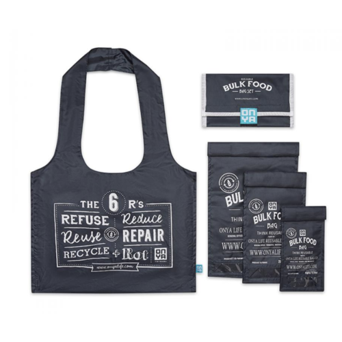 Bulk Food Bag Starter Kit Charcoal