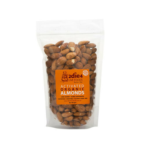 2DIE4 LIVE FOODS Almonds 300g