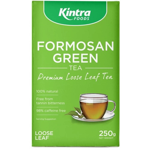 Formosan Green Tea Loose Leaf 250g by KINTRA FOODS
