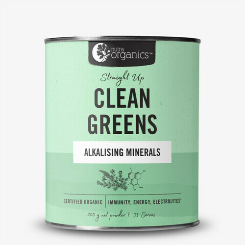 Clean Greens - Alkalise | Detox | Cleanse 200g (33 Serves)