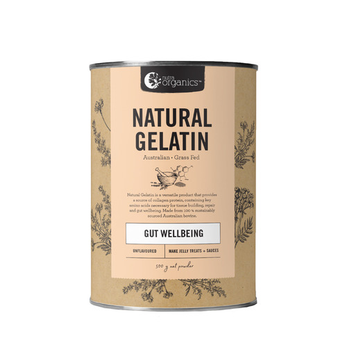 Natural Gelatin 500g by Nutra Organics