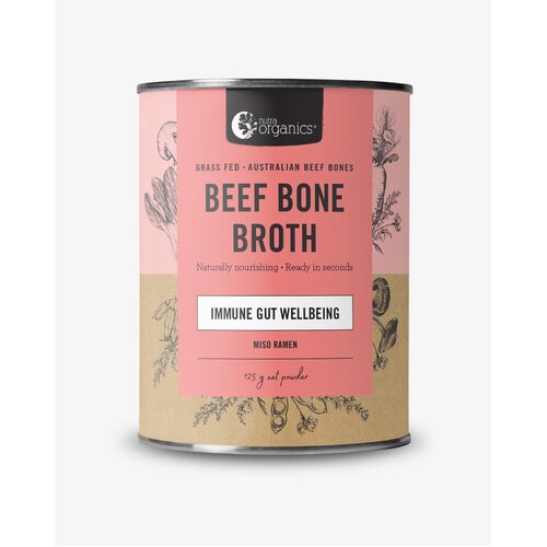 Beef Bone Broth Miso Ramen 125g by Nutra Organics