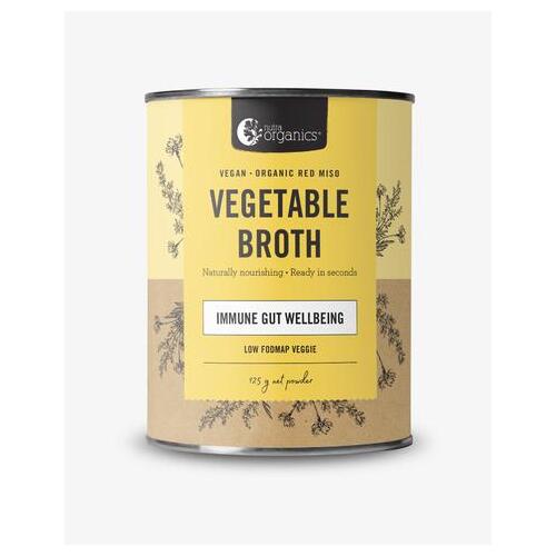 Vegetable Broth Low Fodmap 125g by Nutra Organics