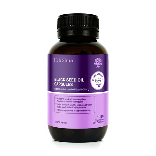 Black Seed Oil 120 Caps by HAB SHIFA