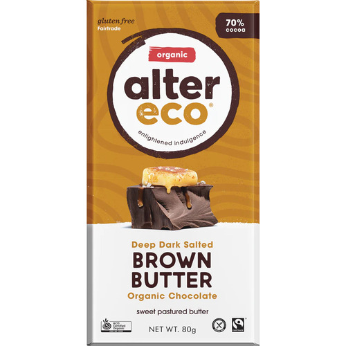 ALTER ECO Choc Dark Brown Butter 80g by Alter Eco