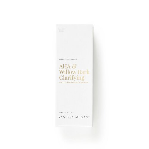 AHA & Willow Bark Clarifying Anti Congestion Serum 30ml 