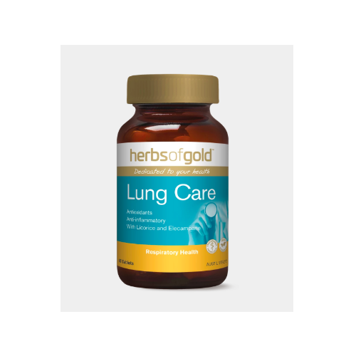 LUNG CARE 60 Tablets by Herbs of Gold