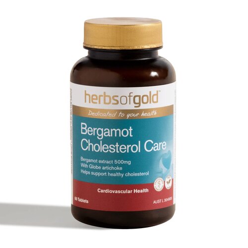 Bergamot Cholesterol Care 60 Tablets by Herbs of Gold