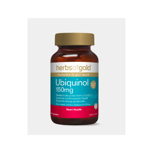 Ubiquinol 150mg 30C by Herbs of Gold