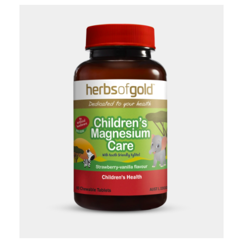 CHILDREN'S Magnesium 60 Tablets  by Herbs of Gold