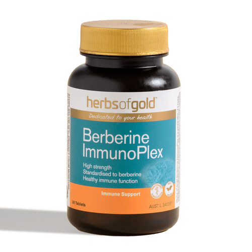 Berberine Immunoplex 30 Tabs by Herbs of Gold