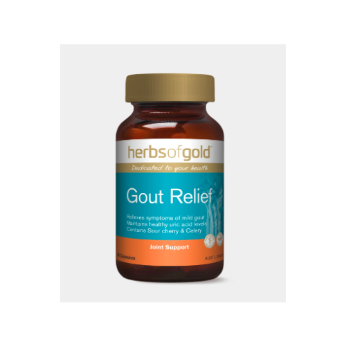 GOUT RELIEF 60VC by Herbs of Gold