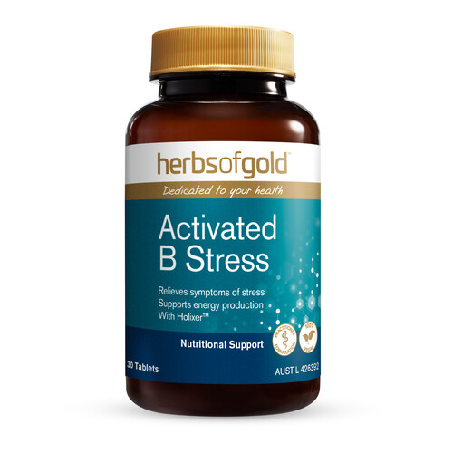 Activated B Stress 30 Tabs  by Herbs of Gold
