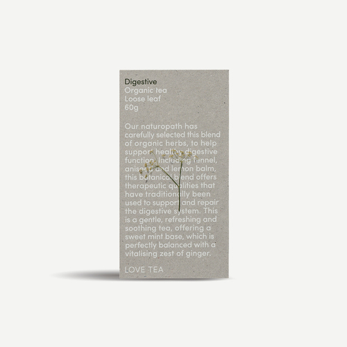 Digestive Organic Tea Loose Leaf 60g by Love Tea
