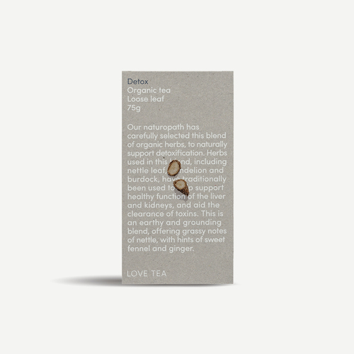 Detox Organic Tea Loose Leaf 75g by Love Tea