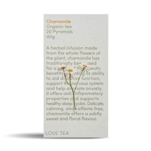 Chamomile 40g by Love Tea
