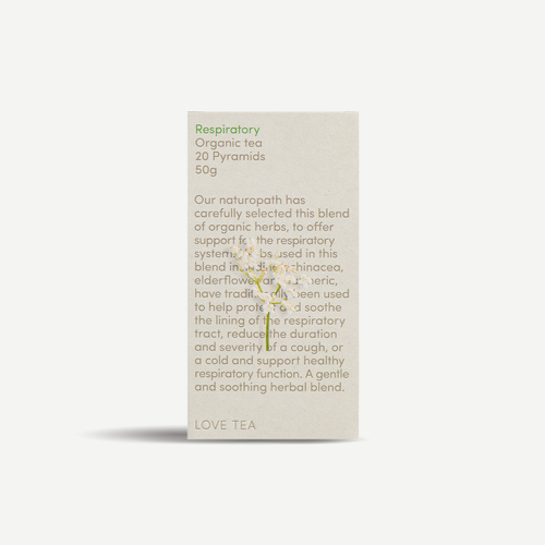 Respiratory Tea 20 Pyramid Bags by Love Tea
