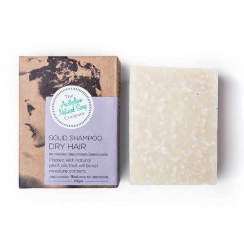 Solid Shampoo Bar Dry Hair 100g by The Australian Natural Soap Company