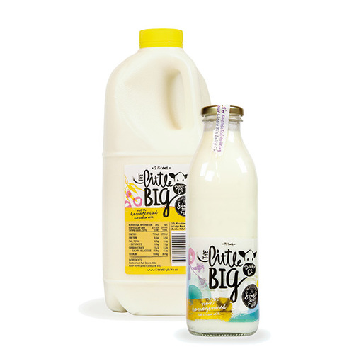Milk - Non Homogenised Single Source 750mL Glass Bottle